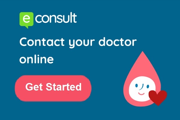 eConsult. Contact your doctor online. Get started